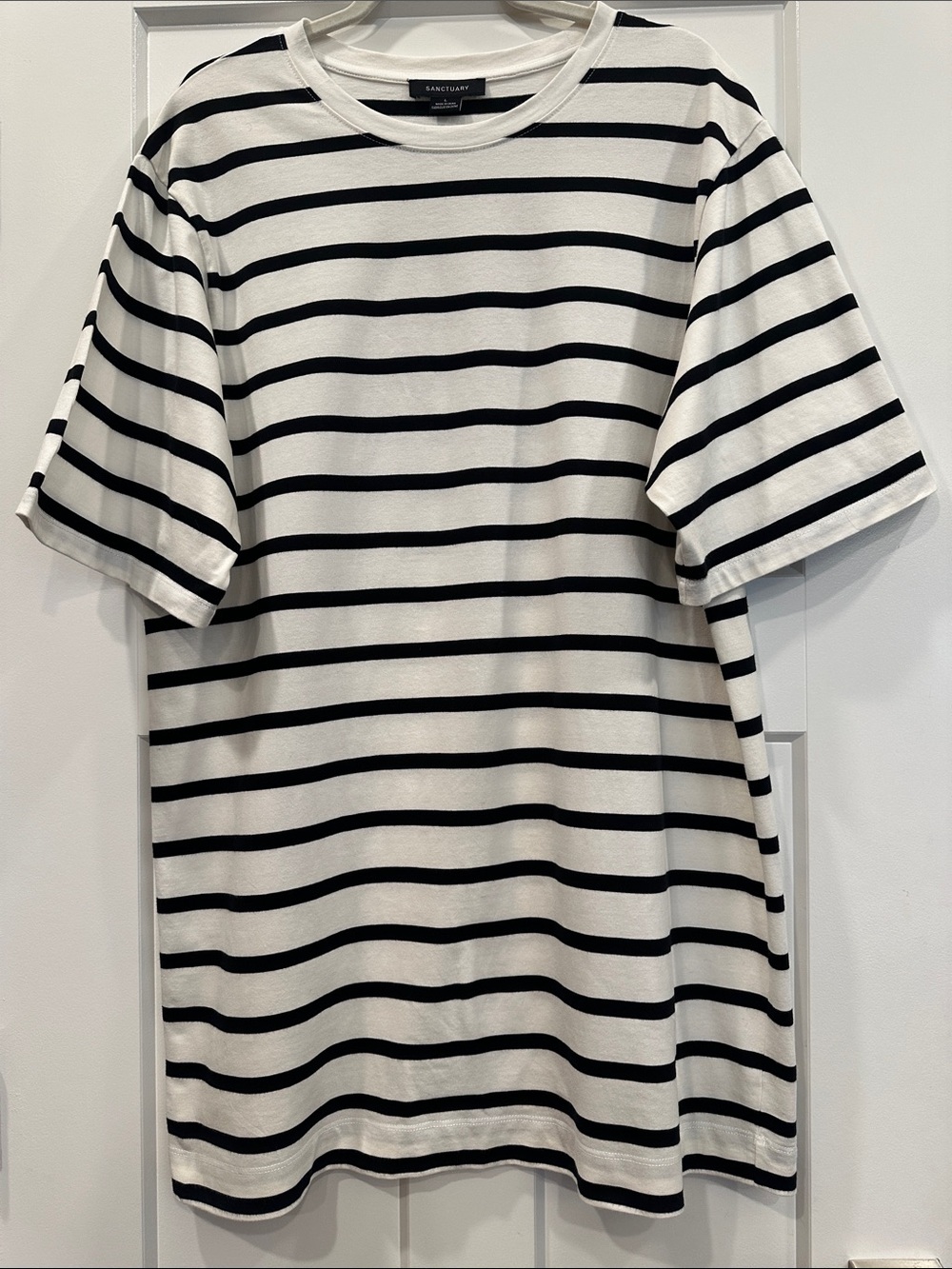 Sanctuary Belle Tee Stripe Dress, Size Large